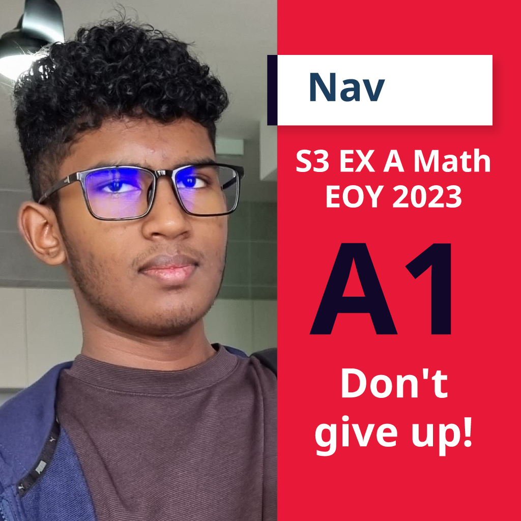 SUCCESS 016: Nav Sec 3 2023 EOY Exam Grade: A Math A1