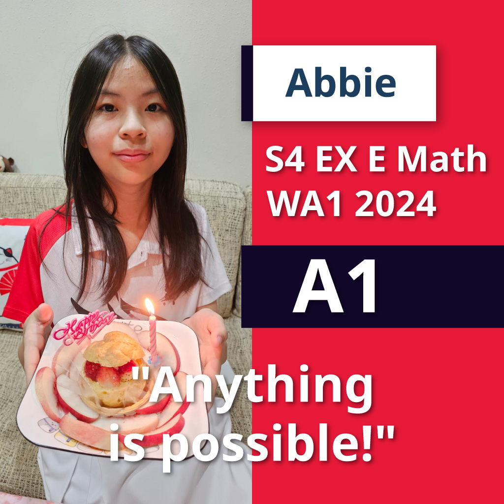 SUCCESS 022: Abbie S4 EX E Math WA1