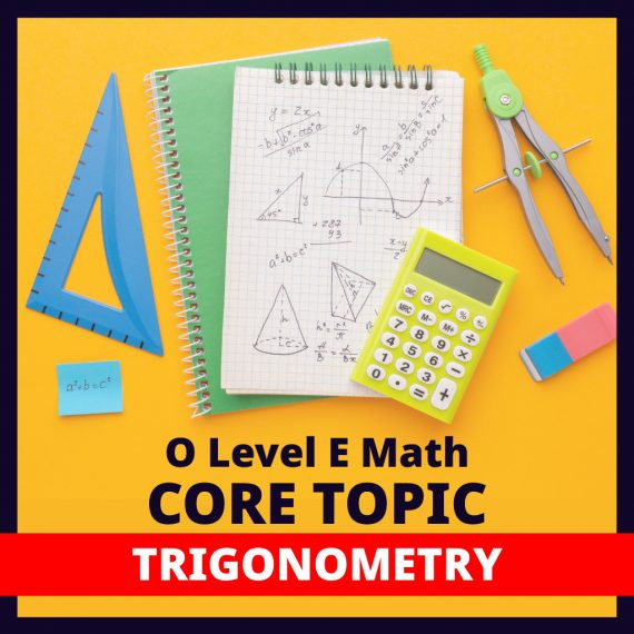 O Level E Math Core Topic - Trigonometry - Einstein Education Hub (Pte Ltd)