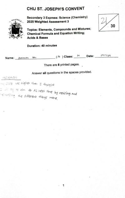 Shannon S3 EX Combined Chemistry 70% A2